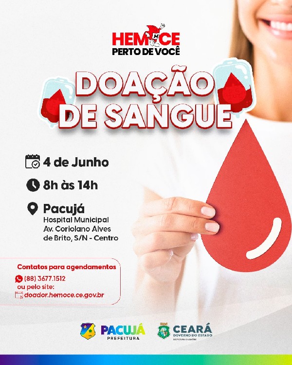 Doe sangue, salve vidas!
